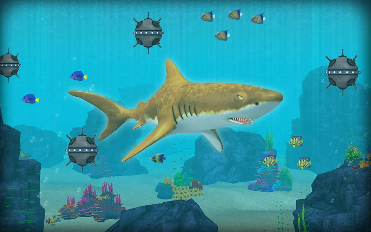   Shark Attack Simulator 3D: captura de tela 