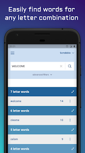 Wordfinder Unscramble Words Solve Anagrams Apps Bei Google Play