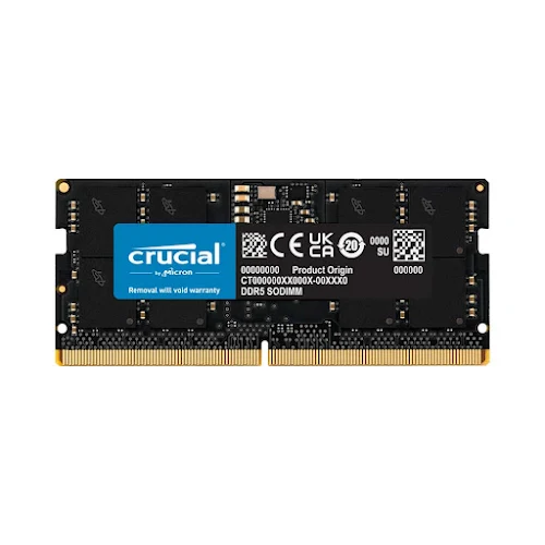 RAM laptop CRUCIAL (1 x 16GB) DDR5 5200MHz (CT16G52C42S5)