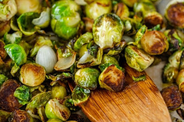 Pan Roasted Brussel Sprouts