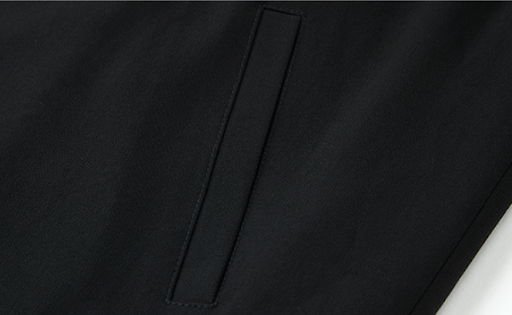 Title 3, Casual jacket with suit fabric flock letter pri...