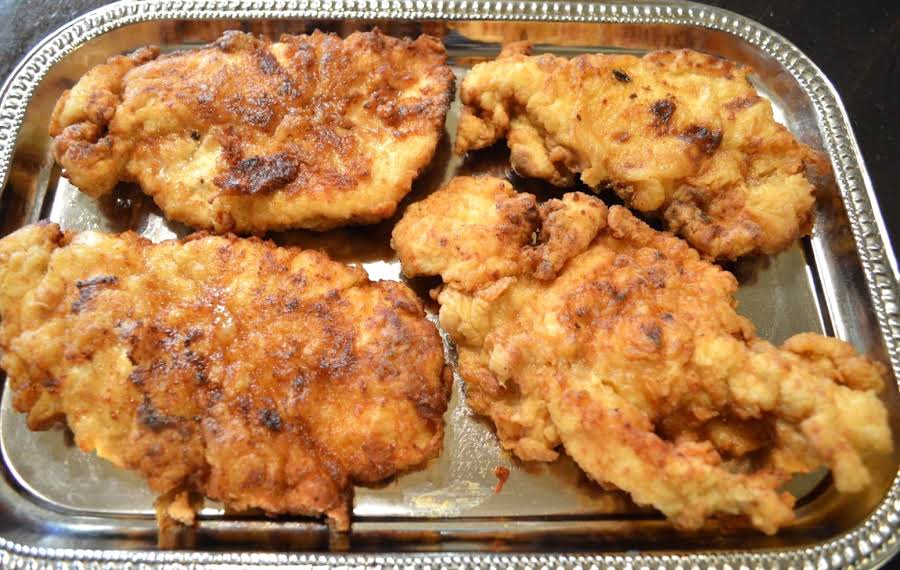 Cajun Fried Chicken Cutlet Recipe | Just A Pinch Recipes