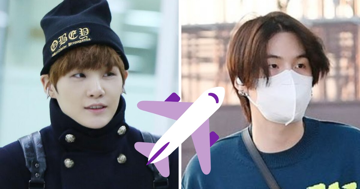 2023 BTS Suga Airport Fashion Calendar Year at A Glance 