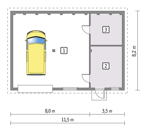 GC17 - Rzut parteru