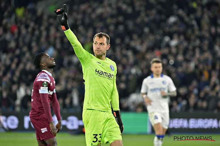 🎥 Davy Roef a sauvé la clean-sheet de La Gantoise 