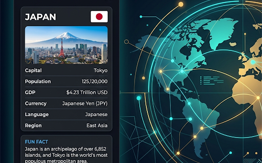 Random Country Generator screenshot 1
