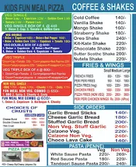 Da Pizza Bakers menu 2