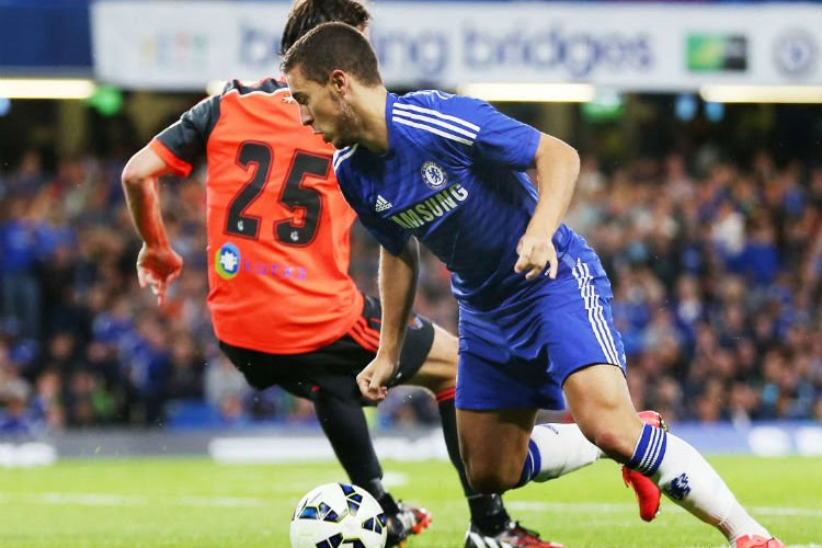 Eden Hazard maestro du dribble en Premier League