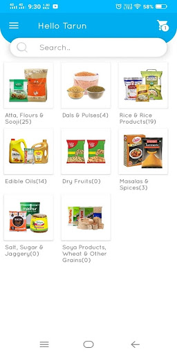 Screenshot Drople - Grocery delivered at 