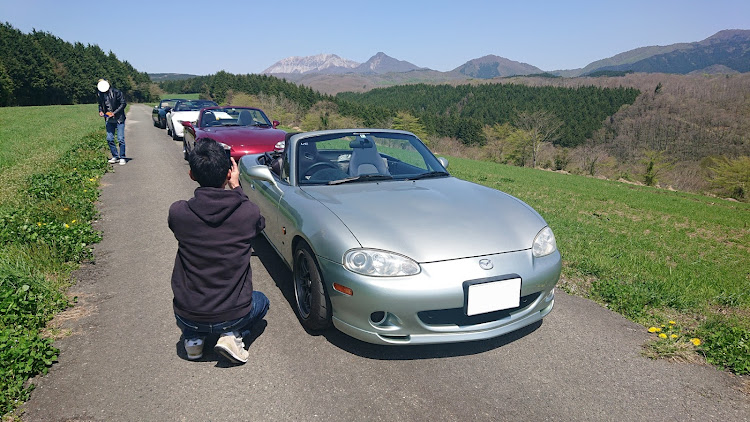 ロードスターのキリ番ゲット・蒜山大山ツーリング・ネタは新鮮なうちにに関するカスタム事例の投稿画像3枚目
