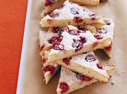Cherry Sheet Cake was pinched from <a href=