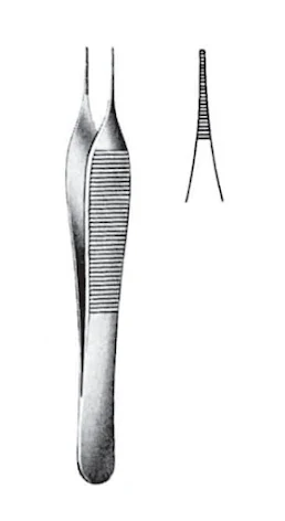 Pincett Adson anatomisk ek 12cm