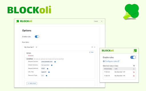 BLOCKoli - Web request blocker