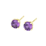Middle Purple Glass Gold