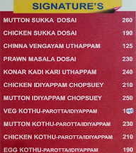 Anjappar Chettinad menu 3