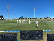 New Zealand are on the ropes in the first of the two test matches.