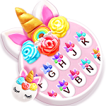 Cover Image of 下载 Sweeties Unicorn Keyboard 1.0 APK