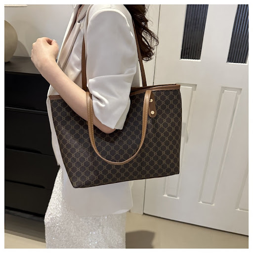 Title 12, Commuter Large Capacity Tote New Printed Bag, P...