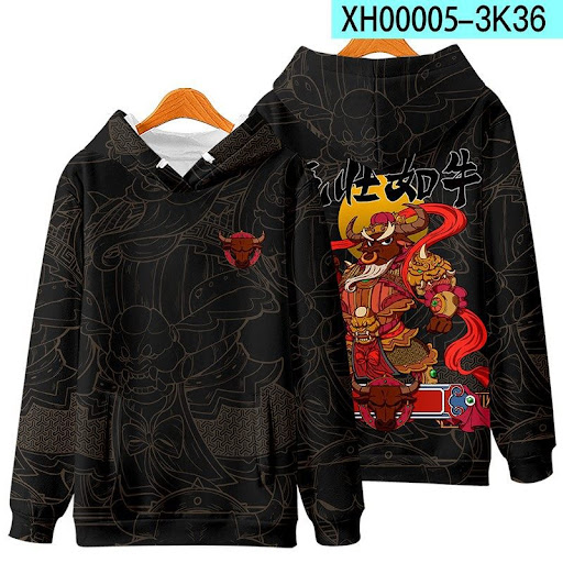 Title 5, Fashionable Thin Pullover Mens Printed Hooded ...