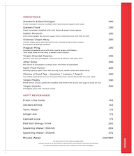 Kylin Experience (Elante Mall) menu 2