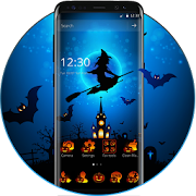 Halloween Ghost Night Pumpkin Theme  Icon