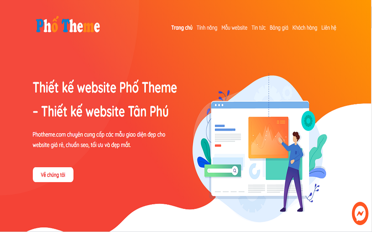 Dịch vụ thiết kế website bán hàng Phố Theme Preview image 3