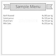 Mahajan Sweet Shop menu 1