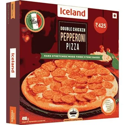 Iceland Double Chicken Pepperon Pizza - 1 pc