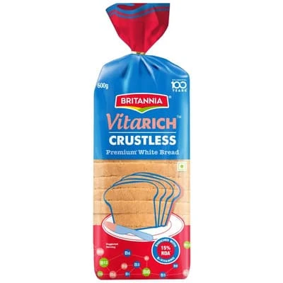 Britannia Vitarich Crustless Bread 600 Gm