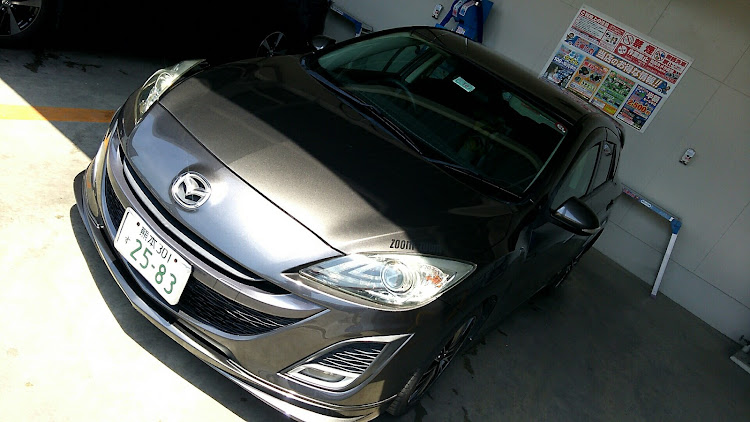 アクセラスポーツのマツダ・洗車・GARAGE VARY・洗車の森に関するカスタム事例の投稿画像1枚目