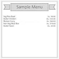 Meal Masters menu 1