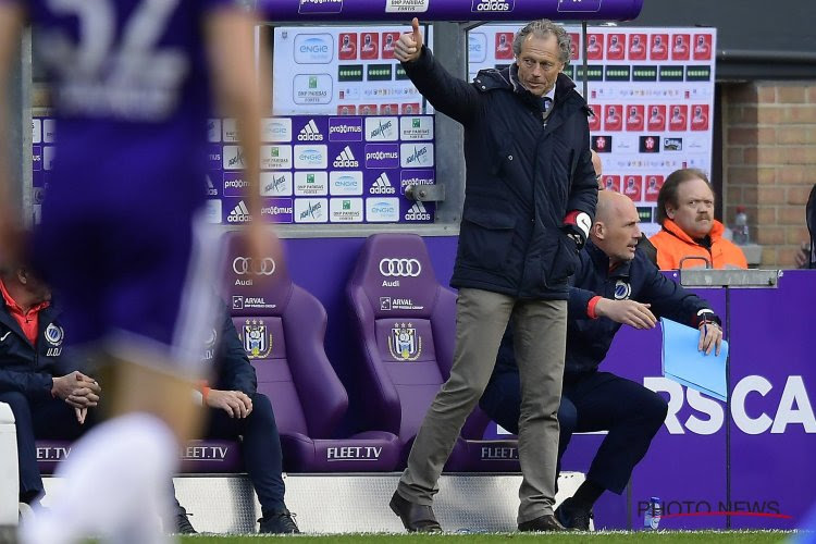 Preud'homme kruipt in de rol van underdog en wimpelt élke vraag over het verlies van Anderlecht af