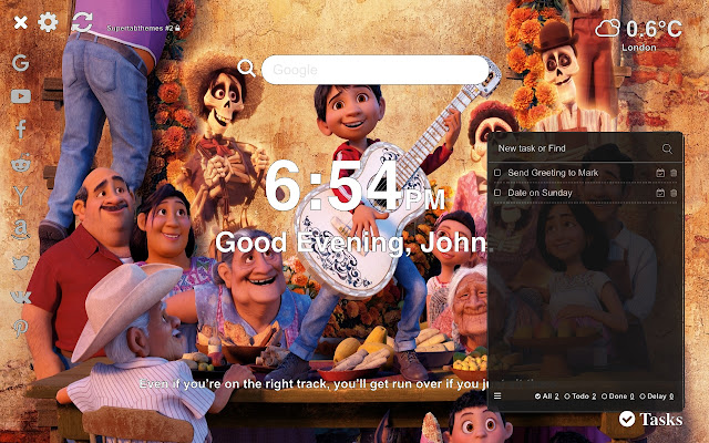 Coco HD Wallpapers New Tab Themes