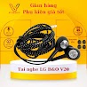 Tai Nghe Có Dây Lg B&O V20, Tai Nghe Nhét Tai Chống Ồn Gaming Chính Hãng Jack 3.5 Chống Ồn Tăng Giảm Âm Lượng - Bvdesign