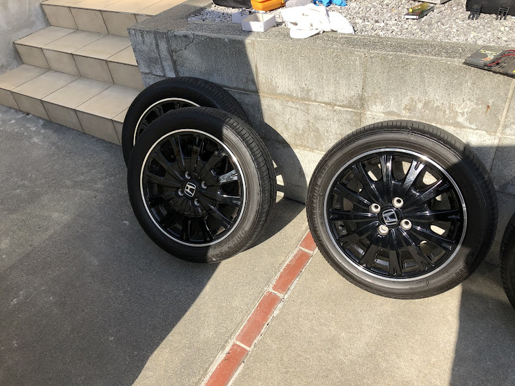 N-WGN カスタムのタイヤ交換・DIYに関するカスタム事例の投稿画像4枚目