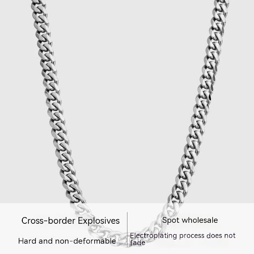 Title 2, Miami Cuban Hip Hop Chain for Men 18K Gold Urba...