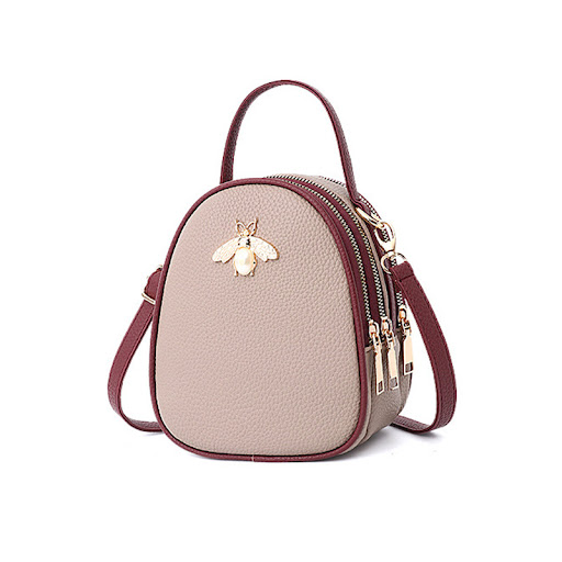 Title 2, Womens Shoulder Bag New Bee Mini Three-layer Z...