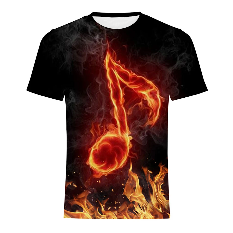 Camiseta Casual Hombre con Estampado Digital Cuello Redondo Ropa Verano Fresca y Cómoda Camisetas Hombre Modernas Perfecta para el Día a Día