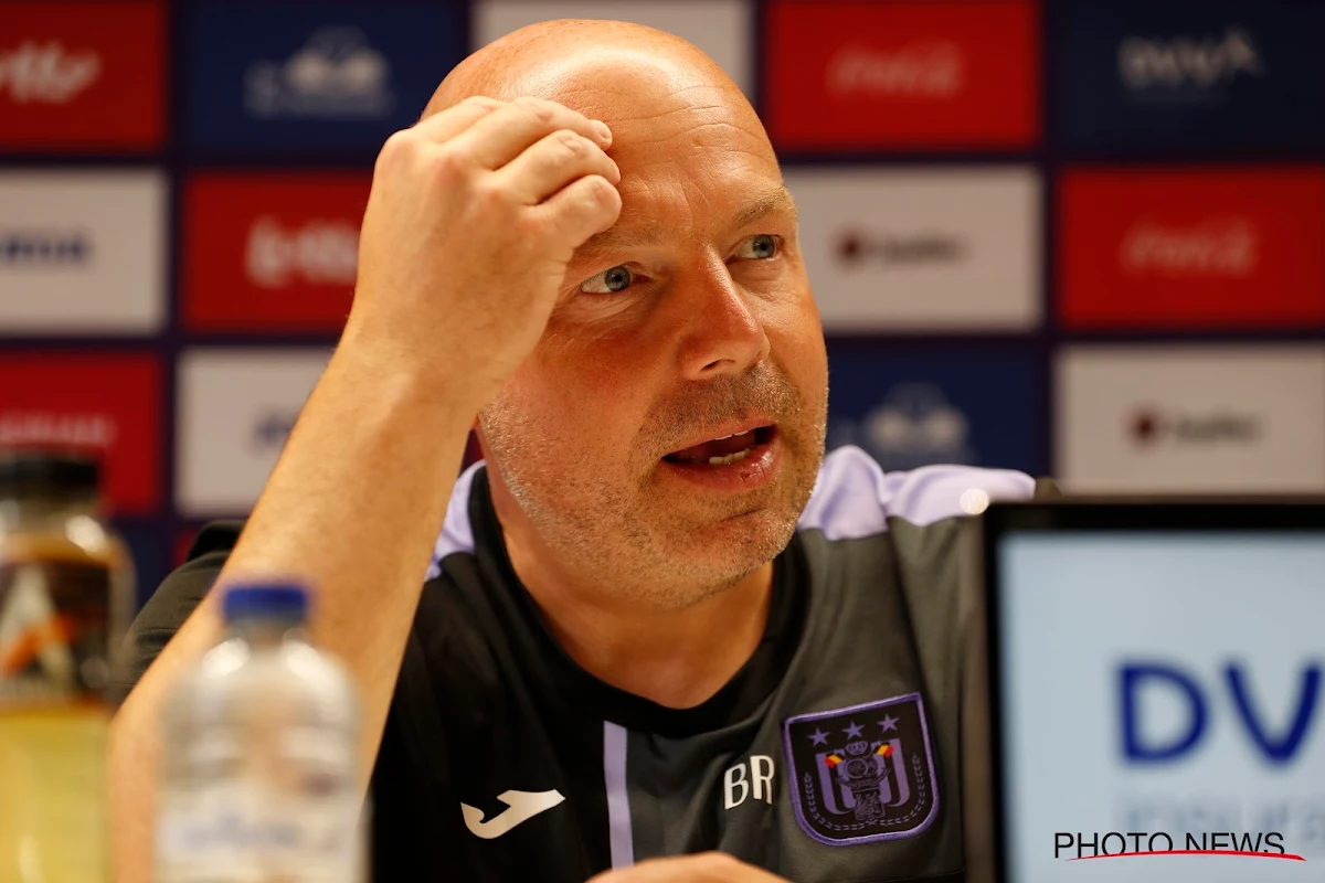 Mauvaise nouvelle pour Anderlecht : "Ils ne sont pas encore prêts"