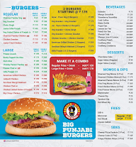 Burger Singh - Big Punjabi Burgers menu 3