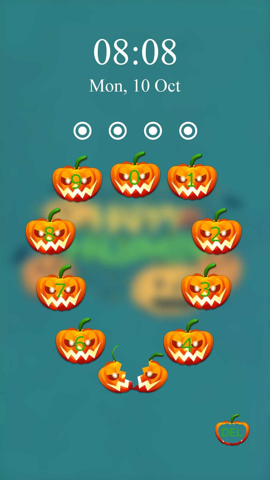 Android application password lock screen screenshort