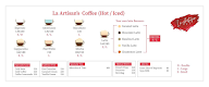 La Artisan Cafe menu 2