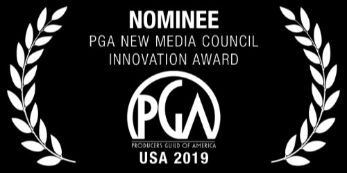 Mesmerica PGA Award; Mesmerica 360's award-winning immersive show in Fort Worth, recognized for innovation and artistic excellence