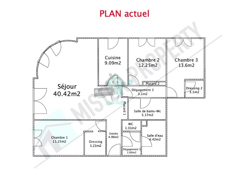 Vente appartement 4 pièces 116.68 m² à Levallois-Perret (92300), 1 150 000 €