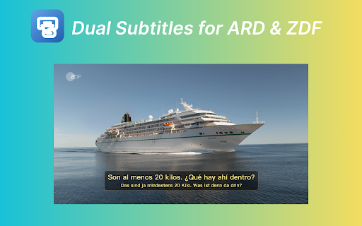 Dual Subtitles for ARD & ZDF screenshot 2
