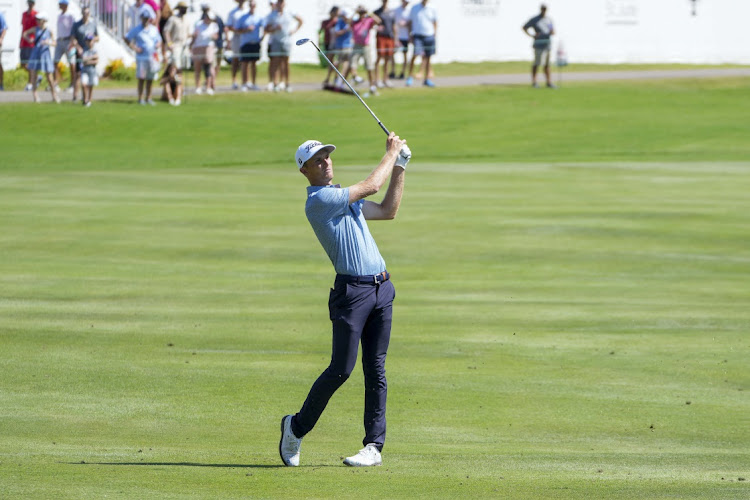 Will Zalatoris plays from the fairway during the third round of the FedEx St. Jude Championship golf tournament at TPC Southwind in Memphis, Tennessee, US, on August 13 2022. Picture: USA TODAY SPORTS/DAVID YEAZELL