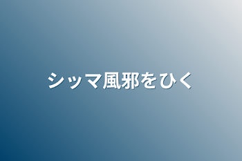 「シッマ風邪をひく」のメインビジュアル