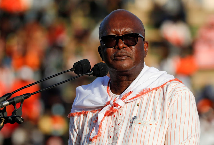 Ousted Burkina Faso's President Roch Marc Christian Kabore.