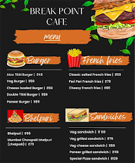 Break Point Cafe menu 5