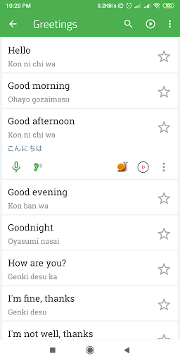 Learn Japanese Offline Free  Speak Japanese